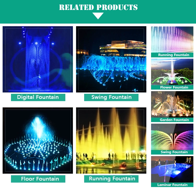 New Design Shopping Mall Beautiful Show Digital Water Curtain